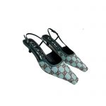 GUCCI GG SLINGBACK PUMP GREEN 693210