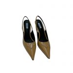 PRADA SLINGBACK PUMP BROWN 1I002N