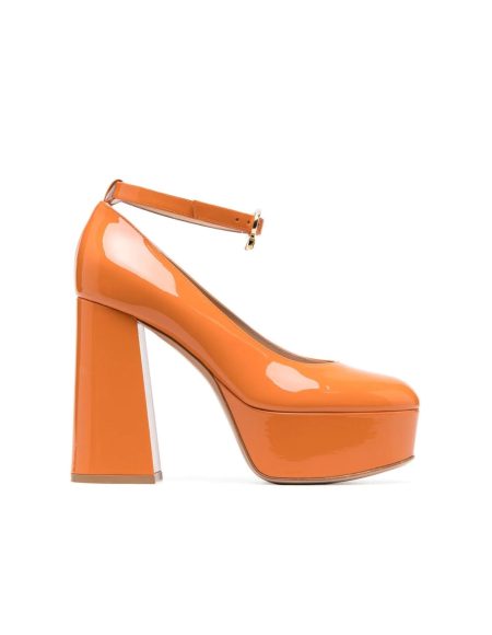 VALENTINO TAN-GO PLATFORM PUMP ORANGE WS0DQ3VNE_0NO