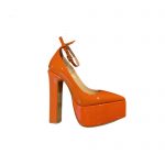 VALENTINO TAN-GO PLATFORM PUMP ORANGE WS0DQ3VNE_0NO