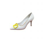 VALENTINO V BUCKLE PUMPS WHITE 1W2S0FH8LAFGF9