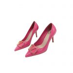 VALENTINO V BUCKLE PUMPS PINK 1W2S0FH8LAFGF9