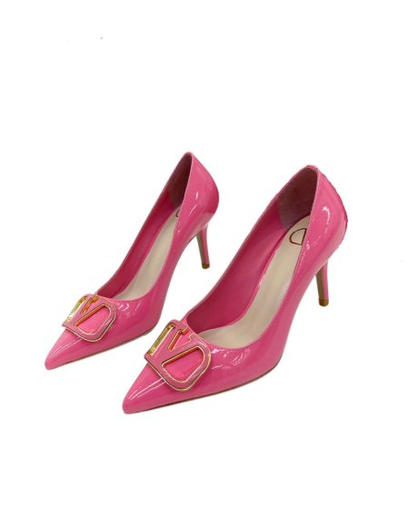 VALENTINO V BUCKLE PUMPS PINK 1W2S0FH8LAFGF9