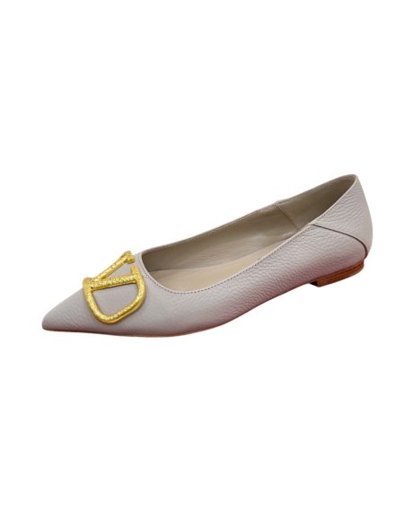 VALENTINO V BUCKLE PUMPS GREY SW2S0Q63DSH0NO