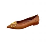 VALENTINO V BUCKLE PUMPS BROWN SW2S0Q63DSH0NO