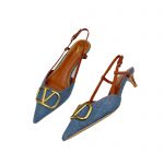 VLOGO SIGNATURE SLINGBACK PUMP BLUE 2W2S0Q70DSH0NO