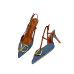 VLOGO SIGNATURE SLINGBACK PUMP BLUE ZW2S0R01MZF0NO