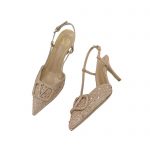 VALENTINO VLOGO SIGNATURE SLINGBACK PUMP NUDE ZW2S0R01MZF0NO