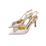 VALENTINO SLINGBACK WHITE WS0R01TMK