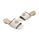GUCCI LEATHER WHITE MULES 26327290