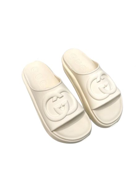 GUCCI SLIDE SANDAL OFF-WHITE 692845