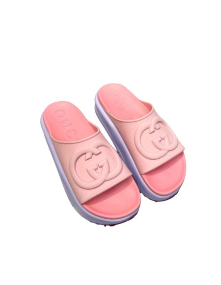 GUCCI SLIDE SANDAL PINK & PURPLE 692845