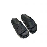GUCCI SLIDE SANDAL BLACK 692845
