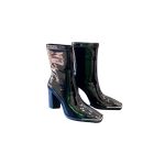 ALEXANDER MCQUEEN PUNK ANKLE BOOT BLACK 732227WHSWD1081