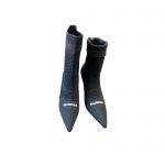 BALENCIAGA WOMEN'S KNIFE BOOT BLACK 724179W2CW12010