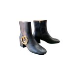 GUCCI BLONDIE ANKLE BOOT BLACK ‎700016