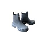 LOUIS VUITTON RUBY FLAT ANKLE BOOTS GRAY 1AB0FS