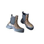 LOUIS VUITTON RUBY FLAT ANKLE BOOT COCAO BROWN 1AAZ9P