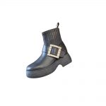 ROGER VIVIER VIV RANGERS ANKLE BOOTS BLACK RVW64233920QGW