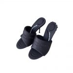 ALEXANDER WANG HIGH MULE BLACK 30221S020001
