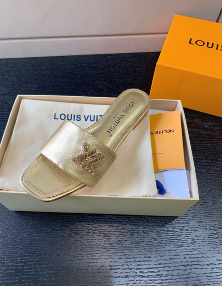 LOUIS VUITTON SHAKE MULE GOLD 1AB2RB