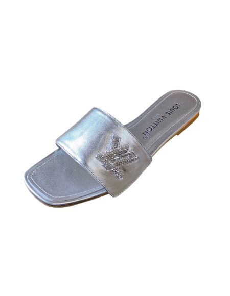 LOUIS VUITTON SHAKE MULE SILVER 1AB2RB