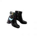 MIU MIU PLATFORM BOOTS BLACK 5UP065