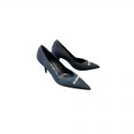 BALENCIAGA WOMEN'S KNIFE PUMP BLACK 671123W2CW11090