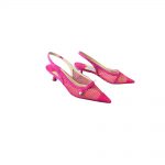 JIMMY CHOO SLINGBACK PUMPS BRIGHT PINK AMITA45NHD