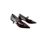 ROGER VIVIER VIRGULE BABIES PUMPS BLACK RVW63834
