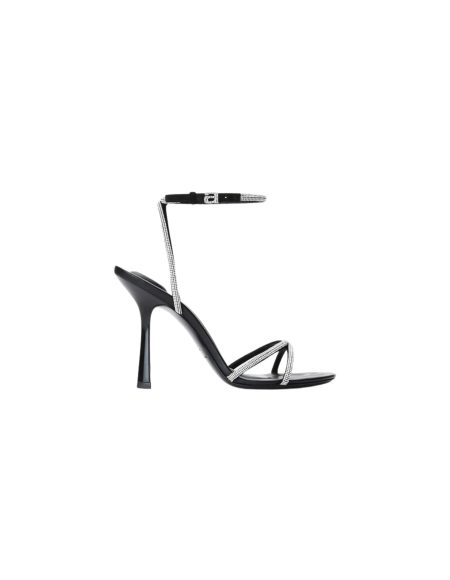 ALEXANDER WANG DAHLIA 105 SANDAL BLACK 30422S006006