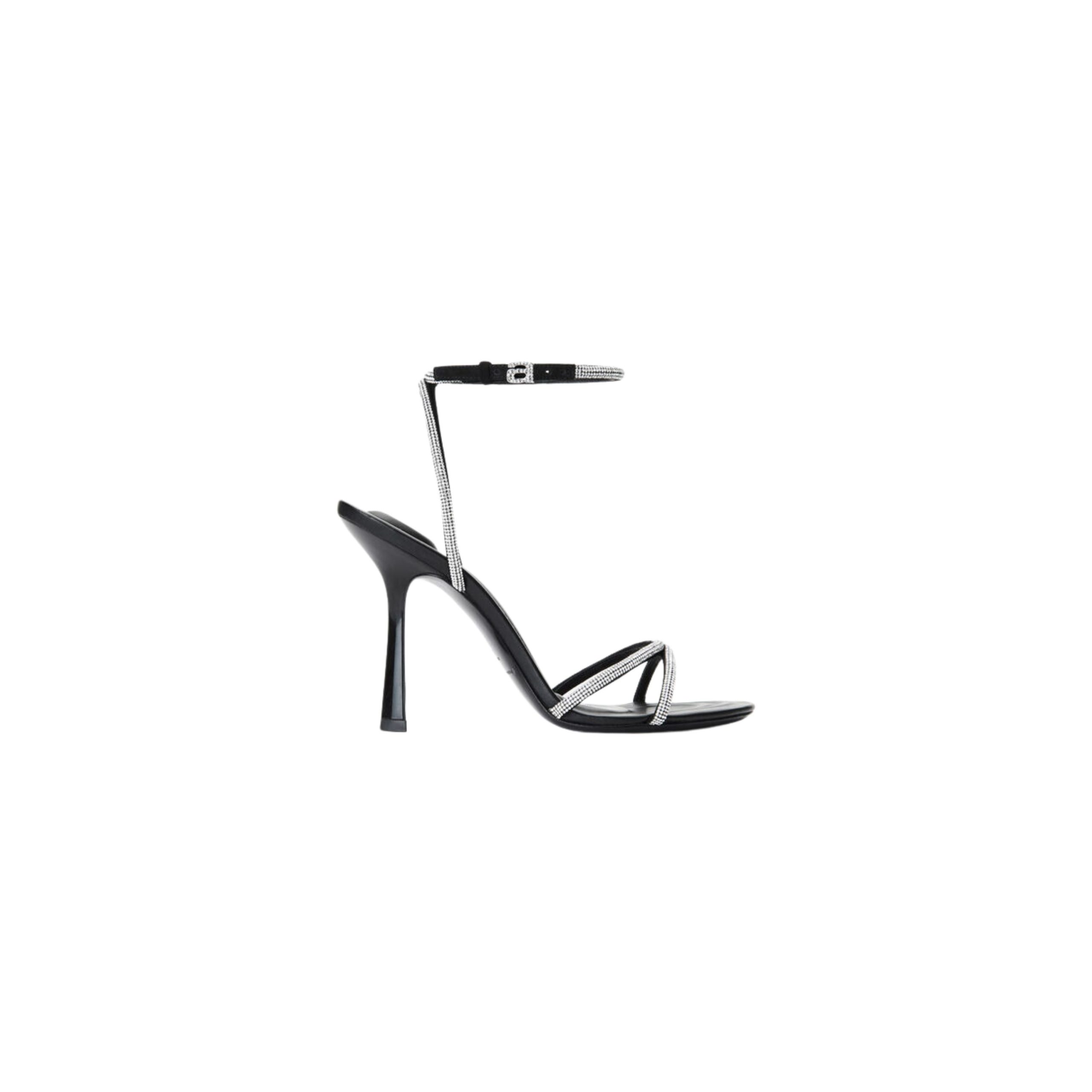 ALEXANDER WANG DAHLIA 105 SANDAL BLACK 30422S006006