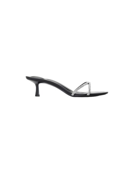ALEXANDER WANG DAHLIA 50 SANDAL BLACK 30422S004006