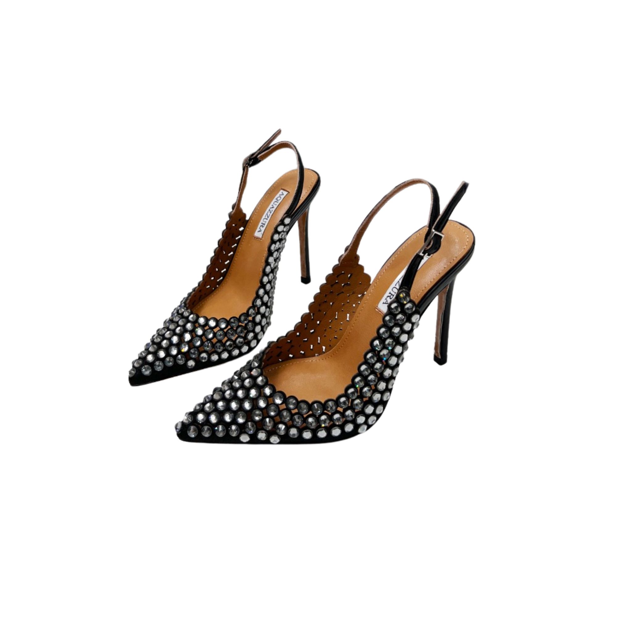 AQUAZURRA TEQUILA PUMPS BLACK SBRHIGP0