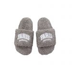 BALENCIAGA FURRY SLIDE LIGHT GREY 654261W2B411090