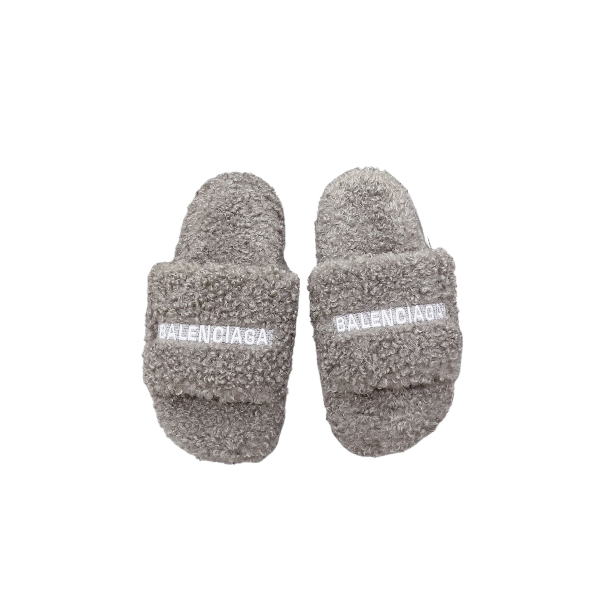 BALENCIAGA SLIDE LIGHT GREY 654261W2DO11096