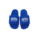 BALENCIAGA FURRY SLIDE DARK BLUE 654261W2B411090