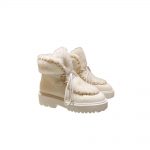 CHANEL BOOTS WHITE G39332
