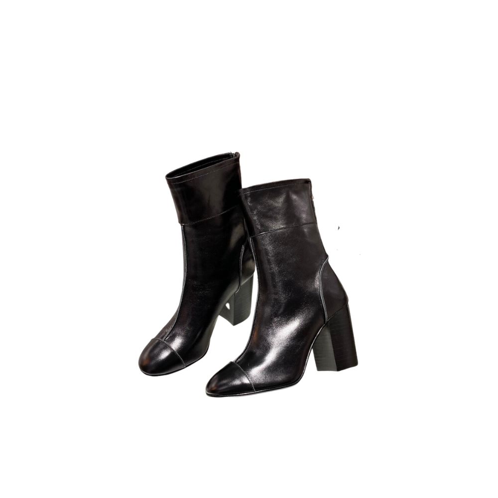 CHANEL BOOTS BLACK G40099
