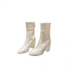 CHANEL BOOTS WHITE G40099