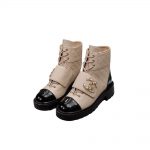 CHANEL ANKLE BOOTS BEIGE G38514