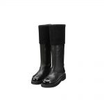 CHANEL HIGH BOOTS BLACK G39393