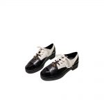 CHANEL LOAFERS WHITE AND BLACK G39000
