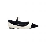 CHANEL BALLERINAS WHITE G02819