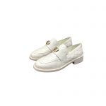 CHANEL LOAFERS WHITE G39697