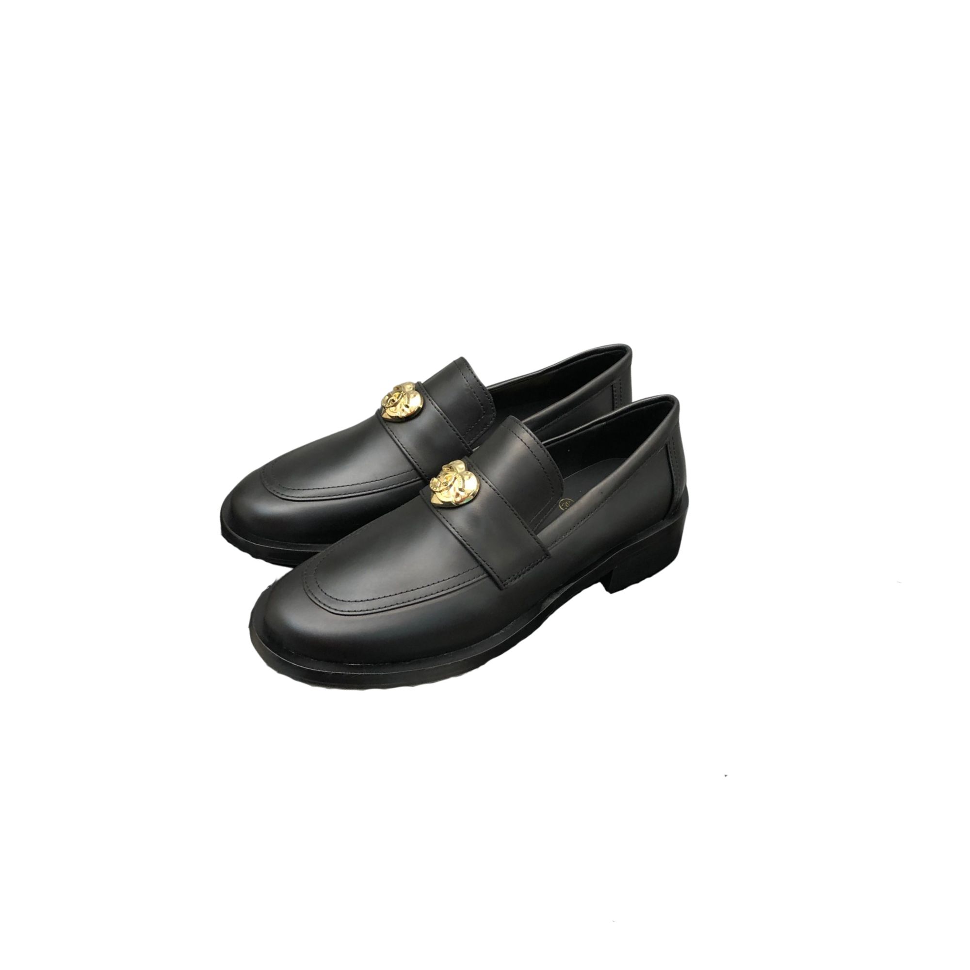 CHANEL LOAFERS BLACK G39697