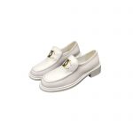 CHANEL LOAFERS WHITE G39000