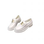CHANEL LOAFERS WHITE G39000
