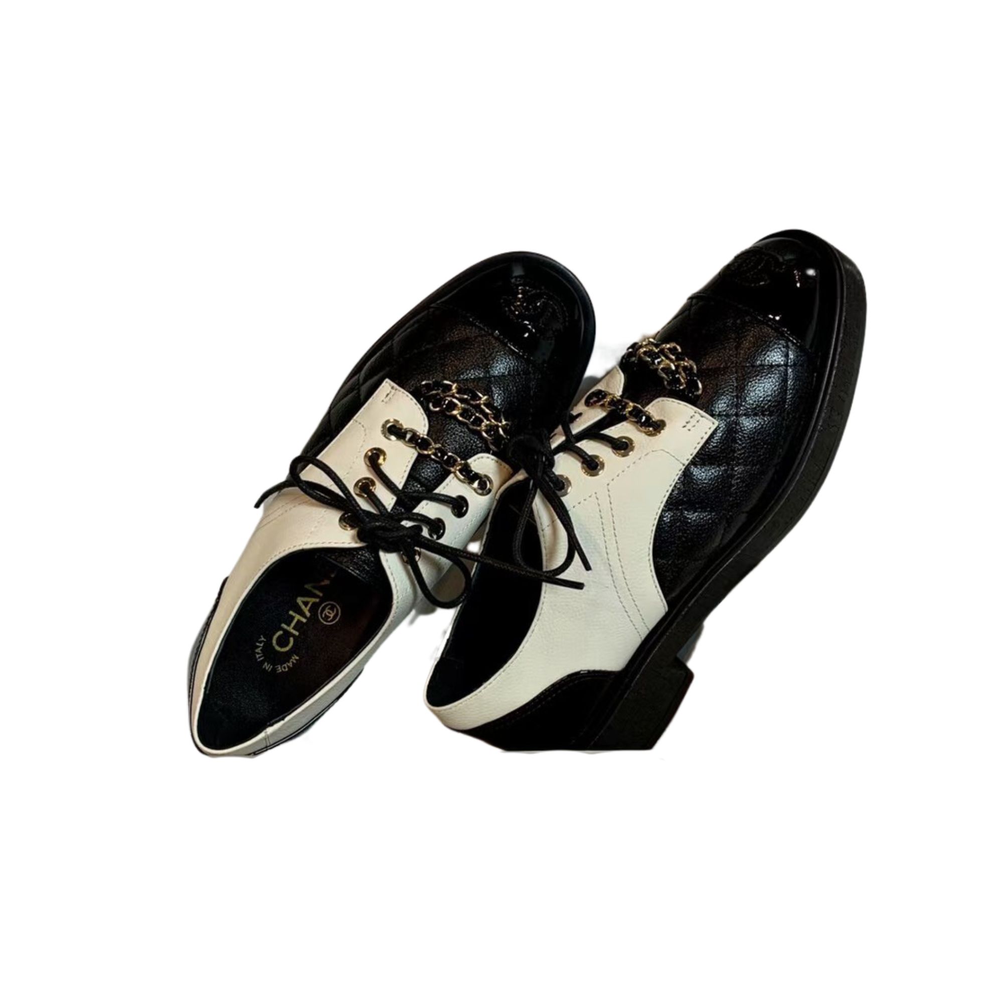 CHANEL LOAFERS BLACK G39000