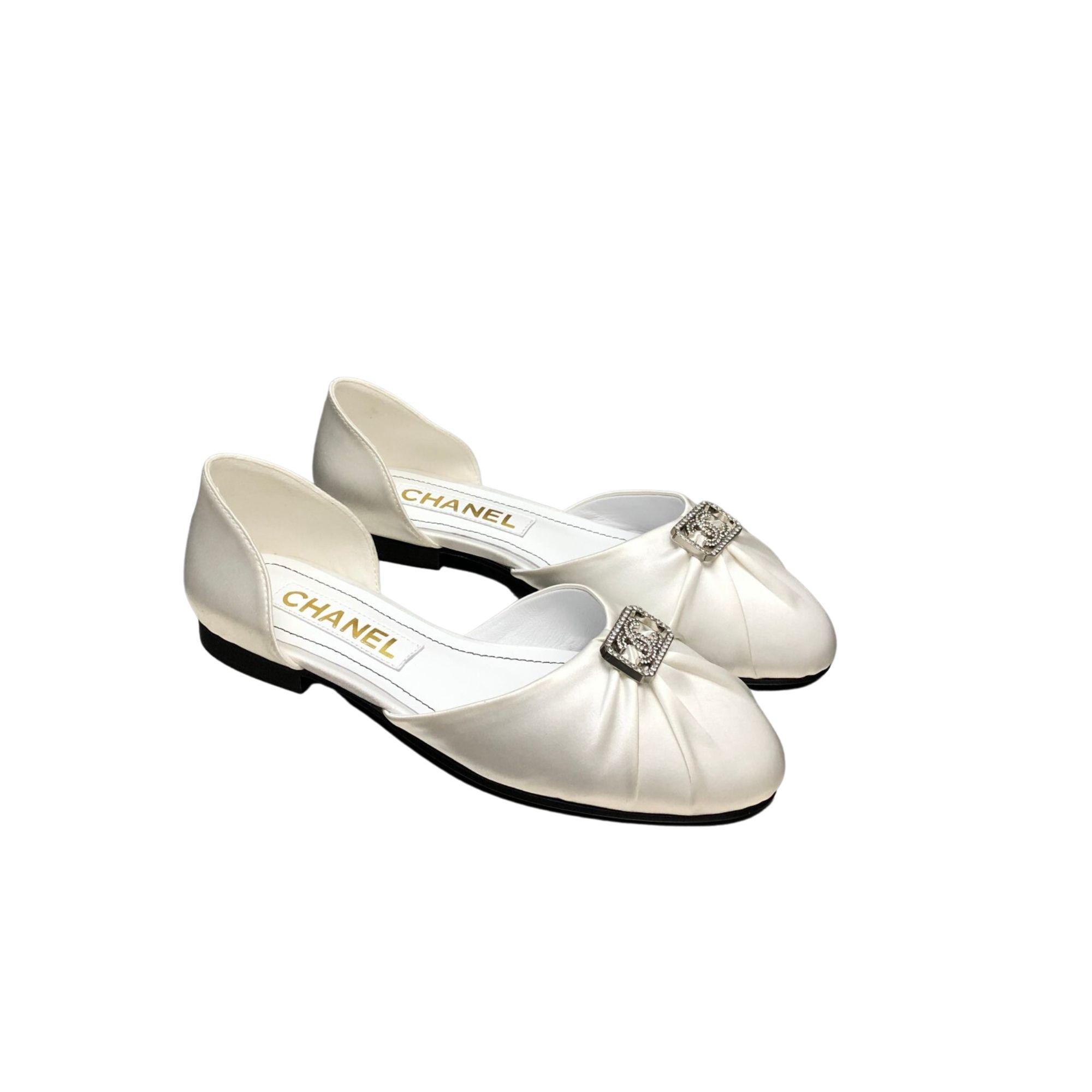 CHANEL BALLERINAS WHITE G31318